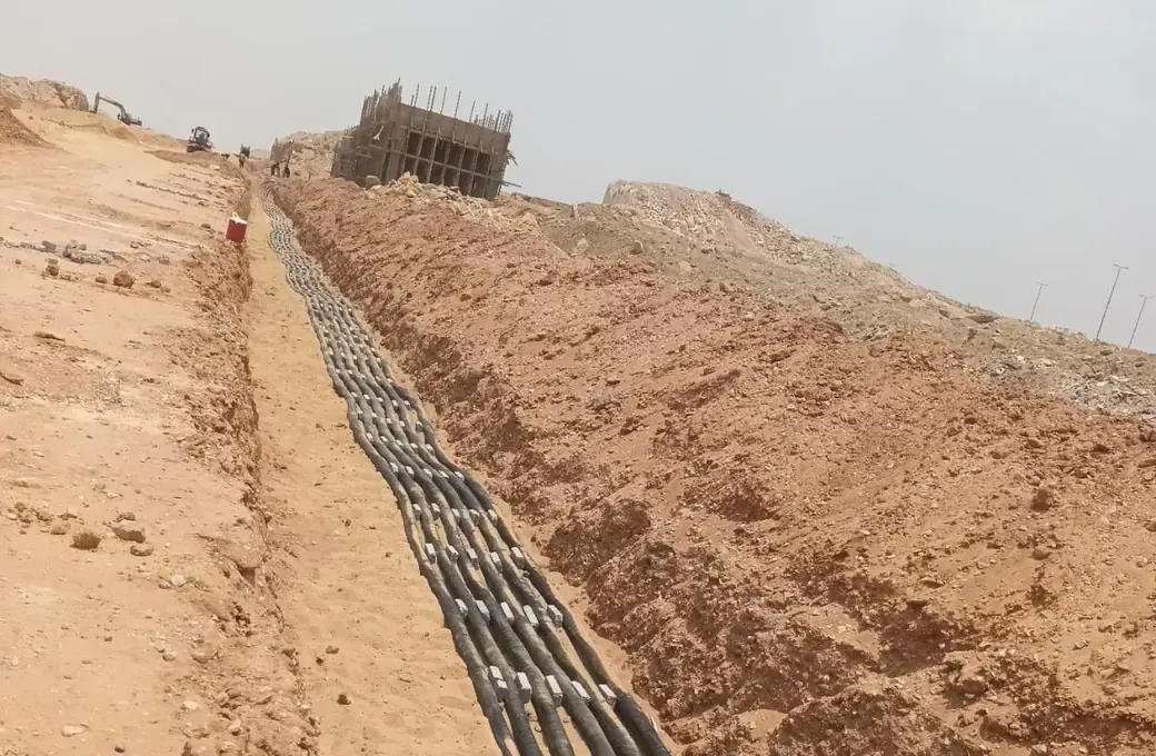 منشآت داعمة لمزرعة القوات الجوية (Sinoma)